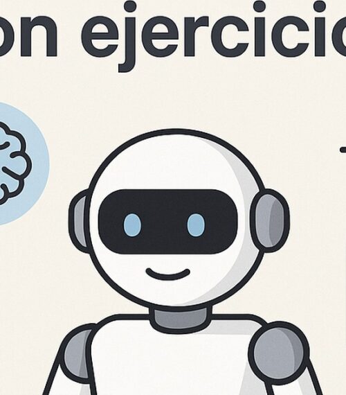 Ilustración de cómo mejorar tu autoestima ejercicios guiados ia con estilo tecnológico y limpio.