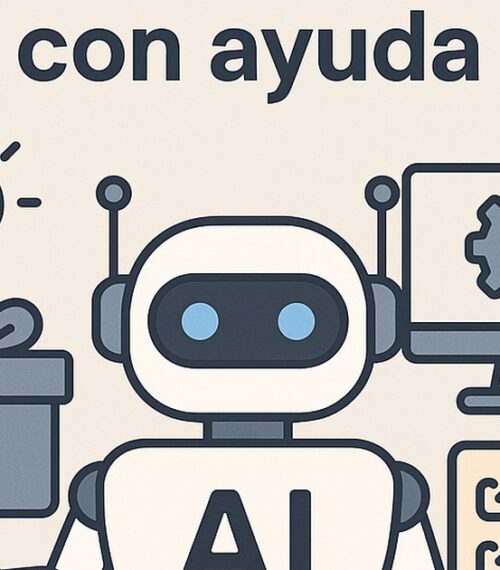 Ilustración de ideas regalos personalizadas ayuda ia con estilo tecnológico y limpio.