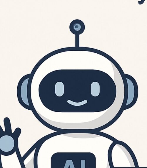 Ilustración de prepara tu semana familiar ayuda asistente ia con estilo tecnológico y limpio.