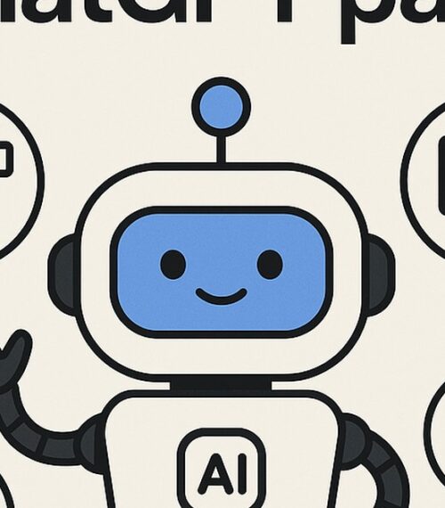 Ilustración de 5 usos reales chatgpt mejorar tu trabajo diario con estilo tecnológico y limpio.