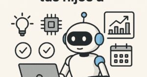 Cómo enseñar a tus hijos a usar IA con criterio