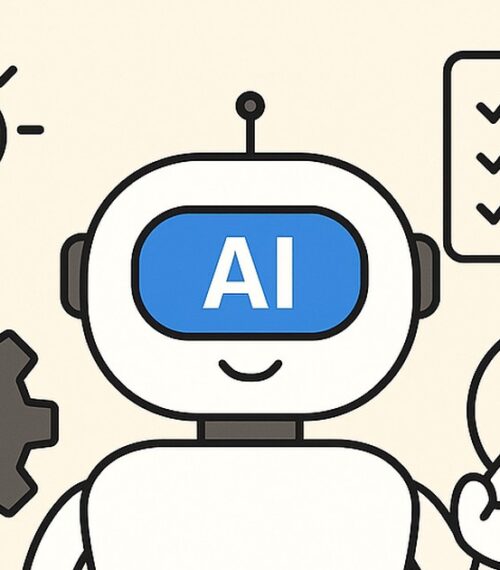 Ilustración de cómo personalizar tus rutinas ia según tus horarios con estilo tecnológico y limpio.