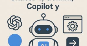 Comparativa entre ChatGPT, Gemini, Copilot y Claude