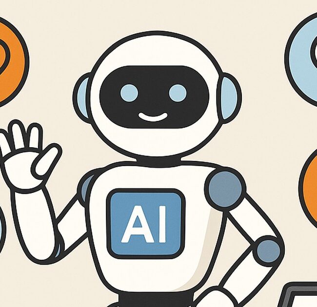 Ilustración de crea rutina autocuidado ia con estilo tecnológico y limpio.