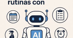 Gestiona tareas domésticas y rutinas con IA