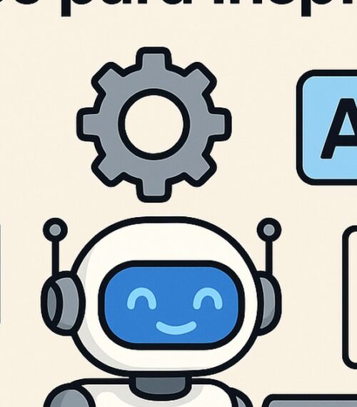 Ilustración de ia diseñadores trucos inspirarte o acelerar procesos con estilo tecnológico y limpio.