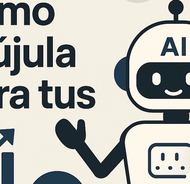Ilustración de ia como brújula tus prioridades semanales con estilo tecnológico y limpio.