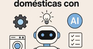 Prompts para automatizar tareas domésticas con IA