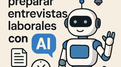 Prompts para preparar entrevistas laborales con IA