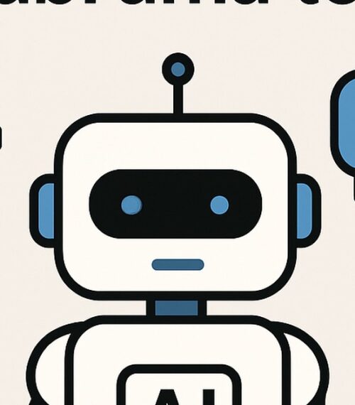 Ilustración de qué hacer si te abruma toda esta tecnología con estilo tecnológico y limpio.