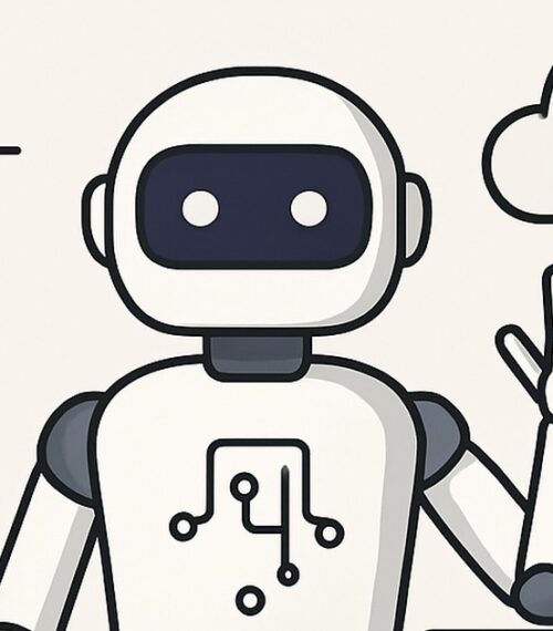 Ilustración de trucos usar ia si te cuesta organizarte con estilo tecnológico y limpio.