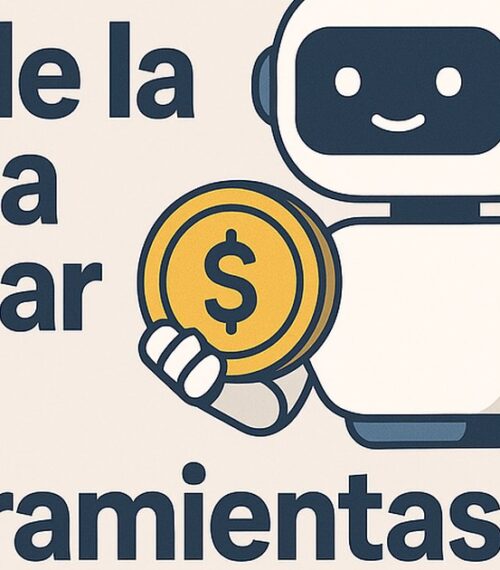 Ilustración de vale pena pagar herramientas ia premium con estilo tecnológico y limpio.